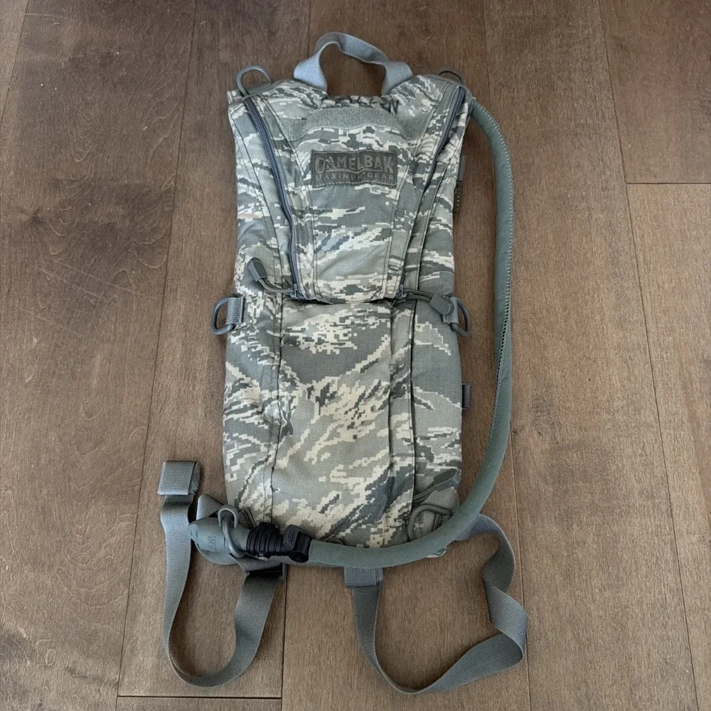 CamelBak Hydration Pack ACU Digital Camo Tactical Backpack Military Used